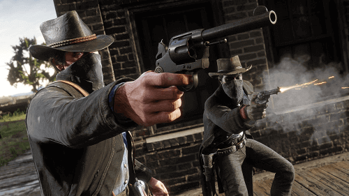 Red Dead Redemption 2のゲームシーン